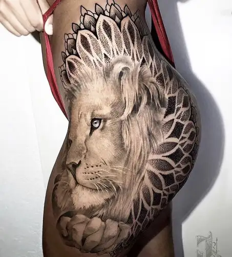 Realistic tattoo